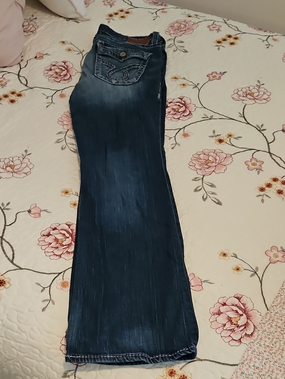Big Star Dark Blue Flared Jeans